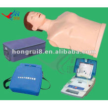 Advanced Adult Open Airway CPR Torso with Defibrillation Features